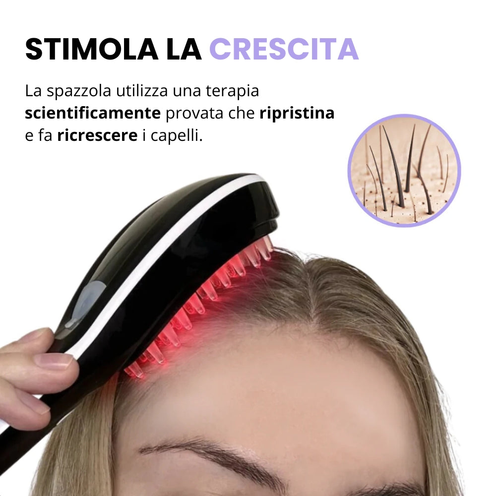 Spazzola elettrica Terapeutica + Olio rigenerante