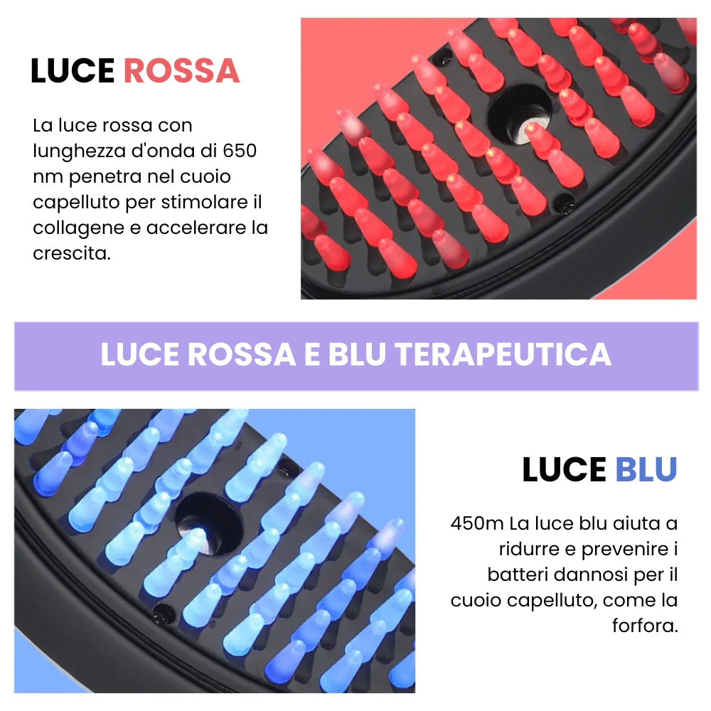 Spazzola elettrica Terapeutica + Olio rigenerante