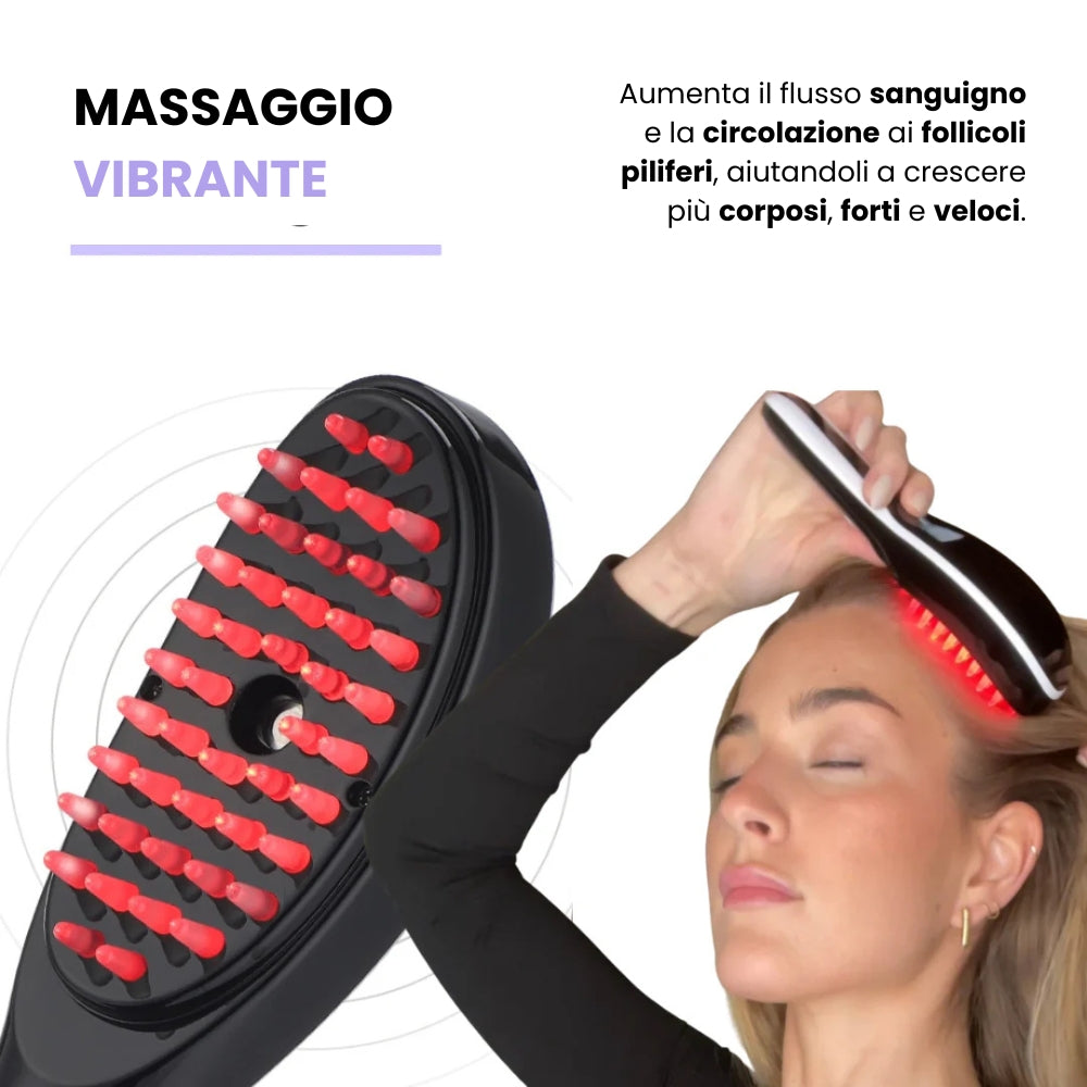 Spazzola elettrica Terapeutica + Olio rigenerante
